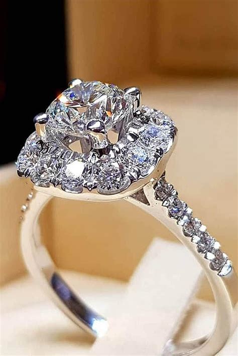 gorgeous diamond rings for engagement